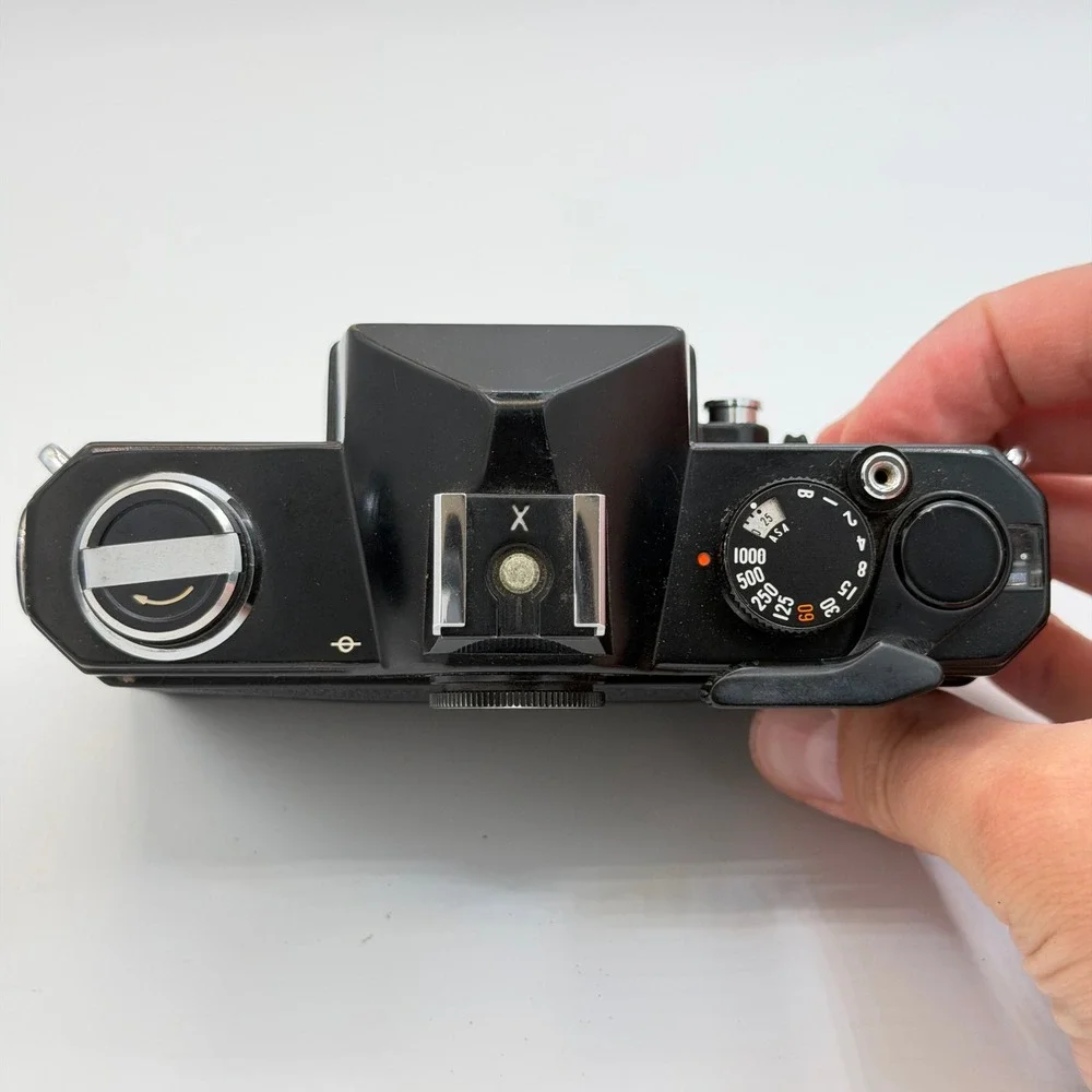 Fujica ST701 35mm SLR Film Camera Body Black M42 Screw Mount Vintage Vintage